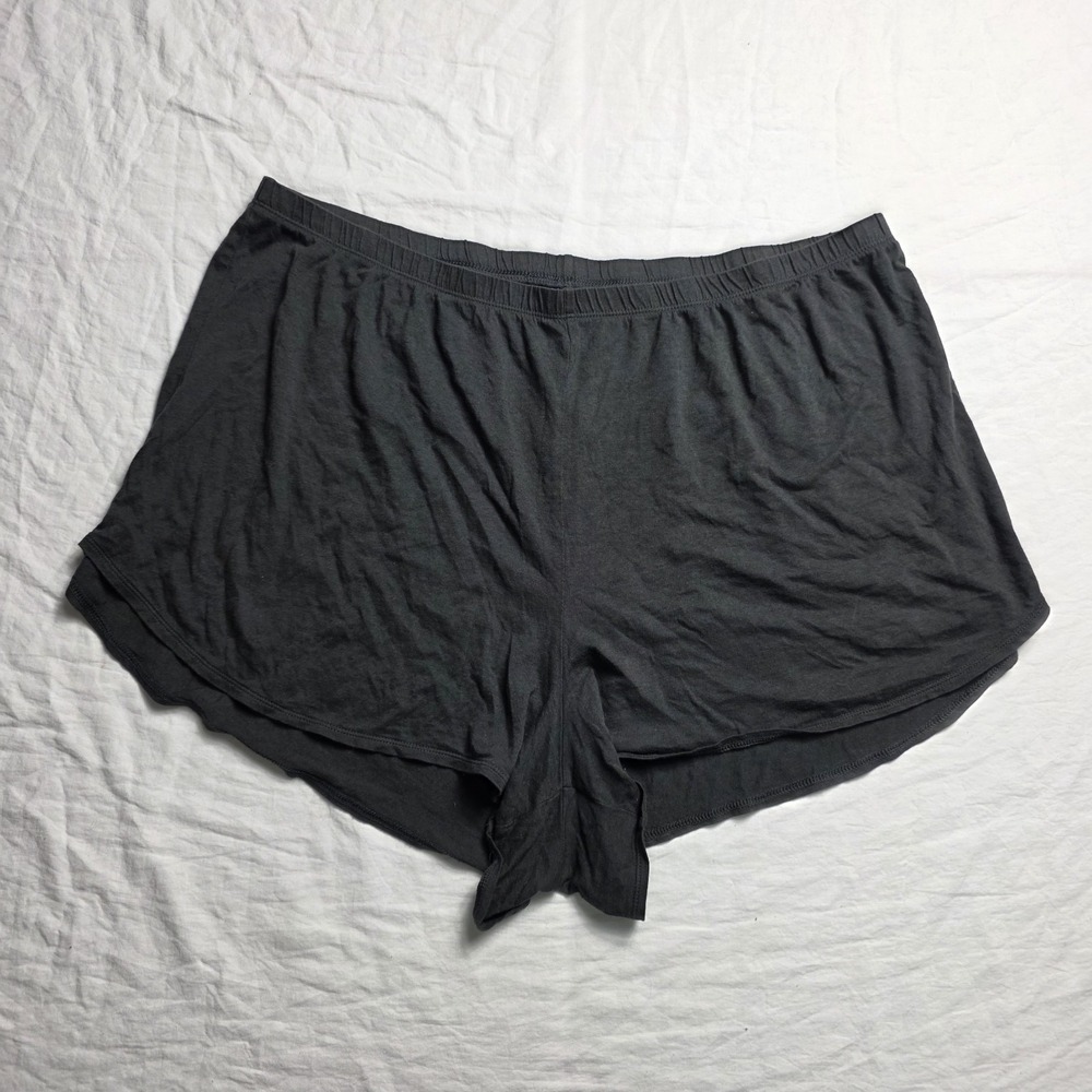 old navy women's sunday sleep lounge shorts xxl gray